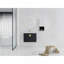 Meuble-lavabo mural 28 po avec lavabo en céramique et armoire latérale, armoire à portes à fermeture douce 28 po