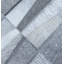 Tapis géométrique moderne en peau de vache gris et beige-1419638468