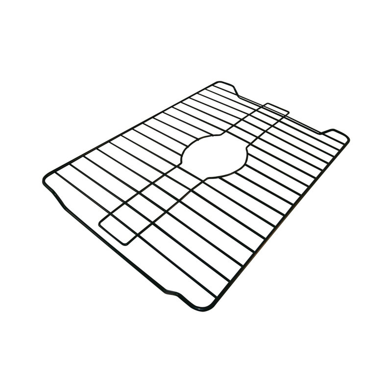 Égouttoir à vaisselle pour au-dessus de l'évier, Noir, H 1 po x l 12,63 po x P 16,5 po