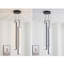 Luminaire suspendu 3 lumières DEL avec télécommande-79568097
