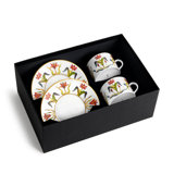 Grand Tour Tea Cup + Saucer S/2