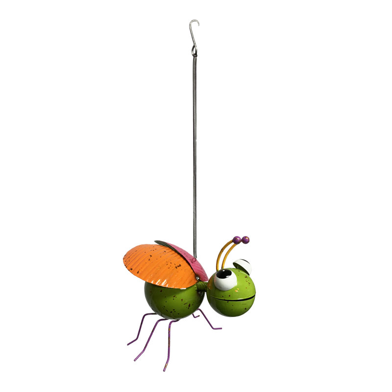 Fleischman Insects Weather Resistant UV Resistant Metal Garden Statue