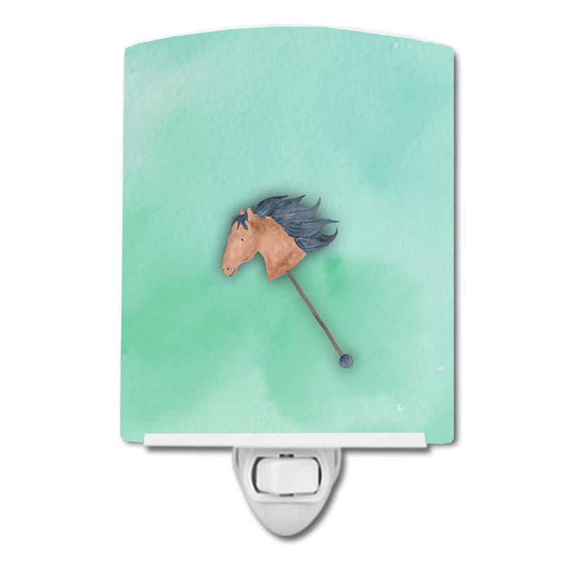 Stick Horse Ceramic Night Light