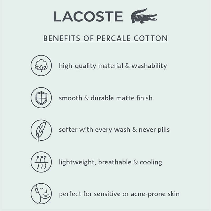 Pale Aqua Cotton Percale Full Sheet Set