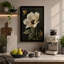 White Bloom Study Botanical - Wrapped Canvas-205676605-205676545