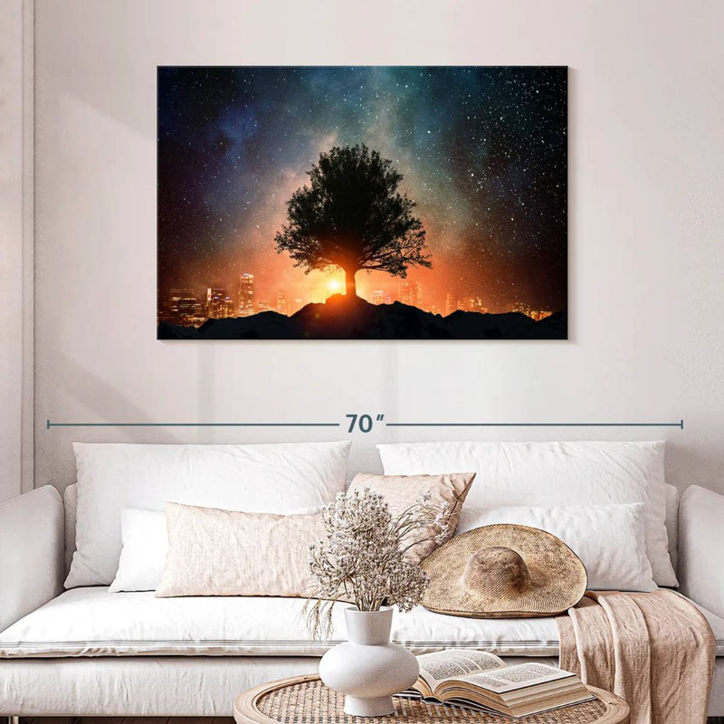 Harnek Starry Tree, 30" H x 45" W
