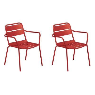 Kapri Armchair - Powder-Coated Aluminum Frame