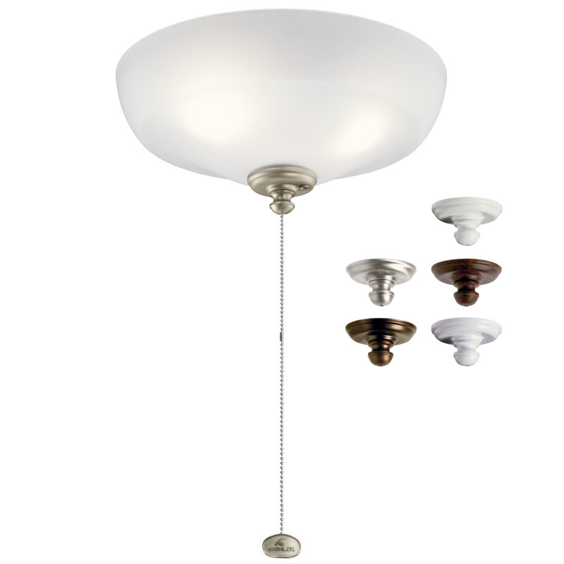 Ventilateur de plafond à DEL 3 lumières