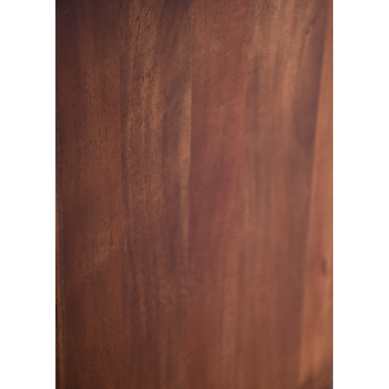 Cabinet de rangement en nacre de Ginett - Console de rangement en bois massif avec pieds Mid-Century 