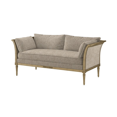 Cara 73'' Rolled Arms Sofa -  Theodore Alexander, 495-73-6137-92-Dune