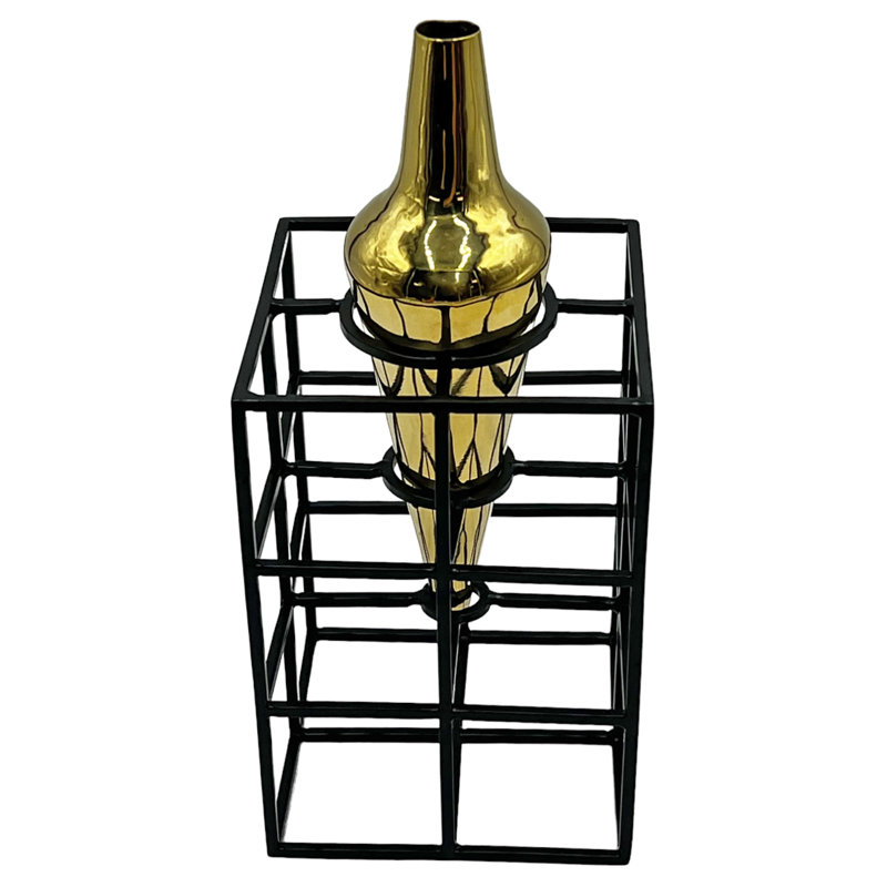 Kyelee Handmade Brass Table Vase