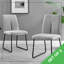 Eubanks Luxury Fabric Upholstered Dining Chair - Minimalist Modern Home-867066926