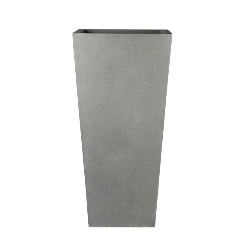 Plant Pot, Light Grey, 65cm H x 32cm W x 32cm D