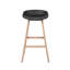 Benjamin Counter Stool with Solid Wood Frame-40153454