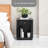 Centro Stiles Solid Wood 20" Nightstand-16123565