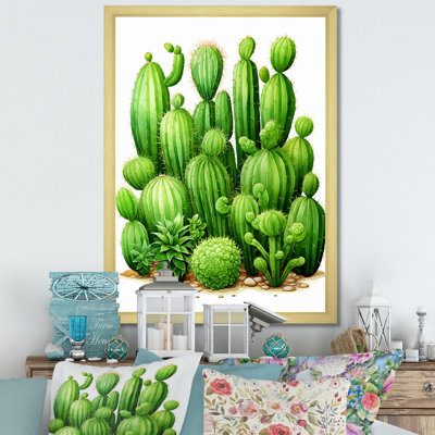 Cactus vert, désert I