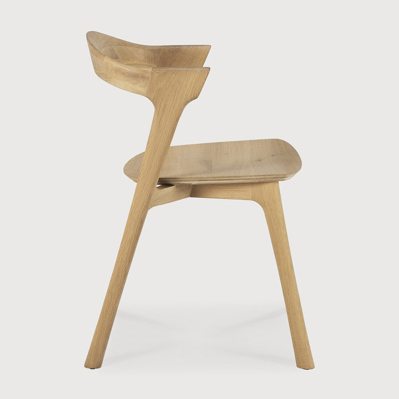 Bok Solid Wood Dining Chair, Oak