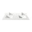 Ensemble de meuble-lavabo double 61 po Harkness-243692912