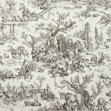Le Hameau 24' L x 34.5" W Wallpaper Roll