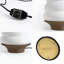 Lampe de table à DEL à intensité variable en plastique à imprimé 3D 12 po Kyriel Honey Pot-2048657363-2048657362