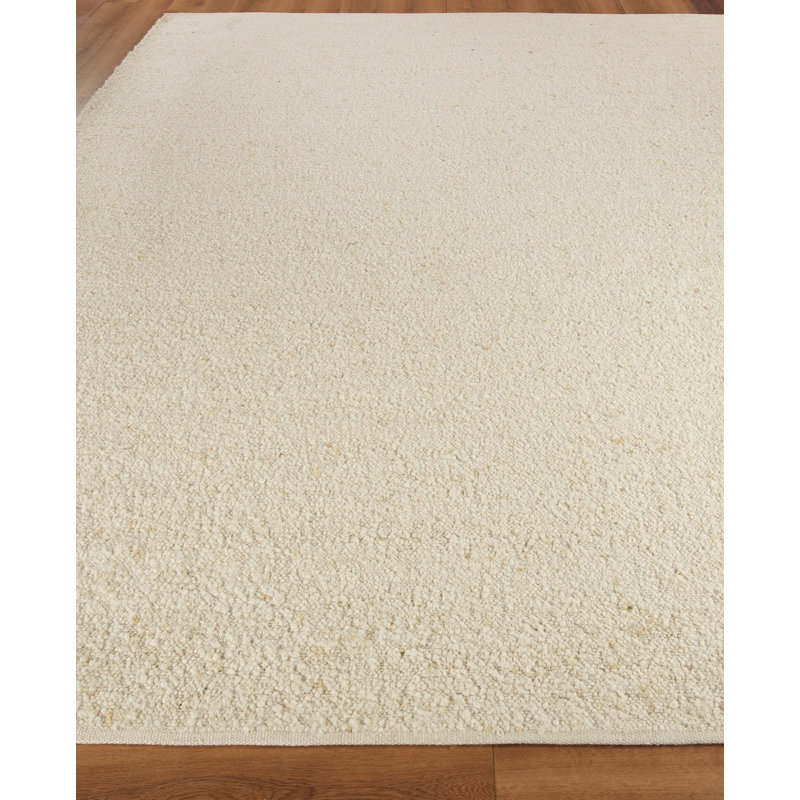 Geometric Area Rug in Ivory
