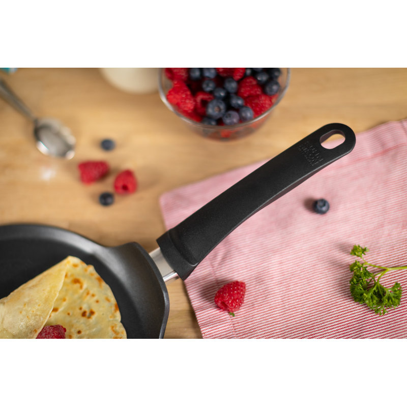 Kuhn Rikon Easy Induction Aluminium Non-Stick Induction Crepe Pan, 25cm