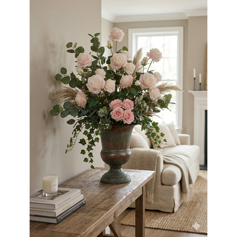 Steiner Silk Daisy Arrangement