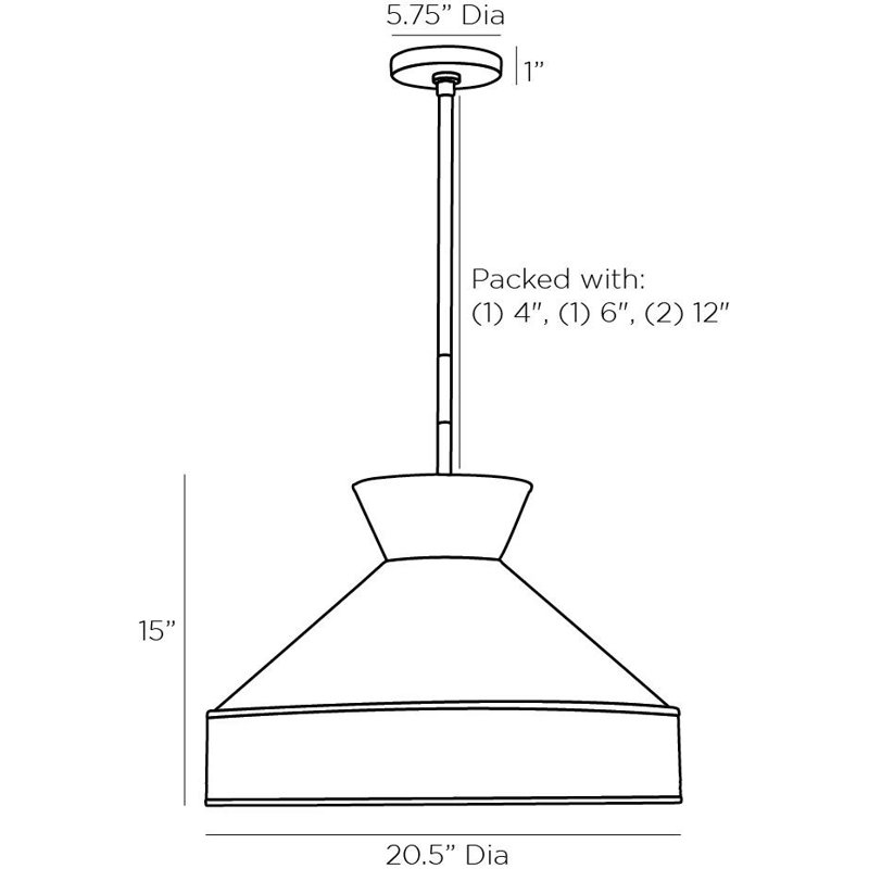 Malena 1 - Light Pendant