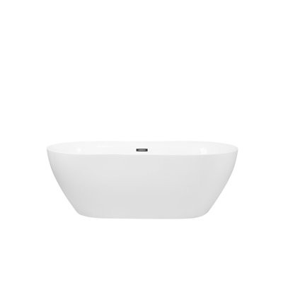 Halie x Freestanding Standard Acrylic Bathtub