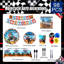 Fournitures d'anniversaire de moto