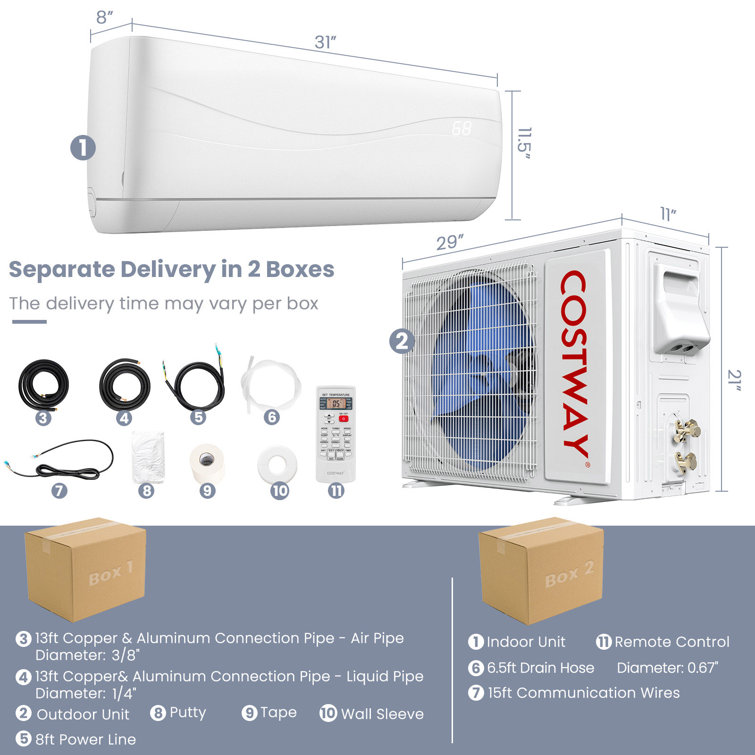 Giantex 12000 Air Conditioner GLO661085