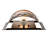 Roxana Steel Flush Mounted Sconce