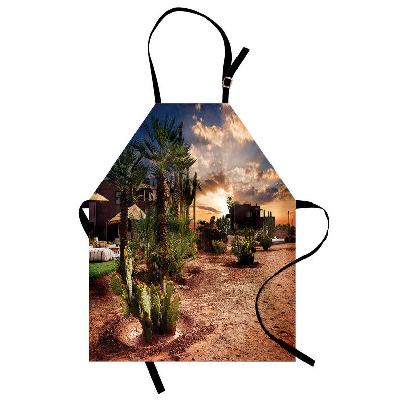 No Pattern Bib Apron