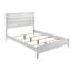 Cadre de lit 1p blanc