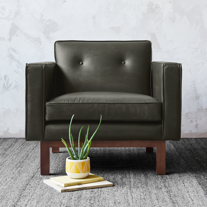 Embassy Chair, Tucson Char Leather