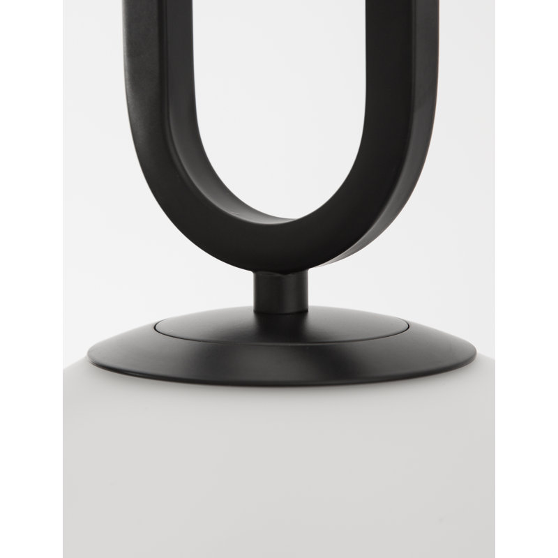 1 - Light Sphere Pendant, Black, 120cm H x 20cm W x 20cm D