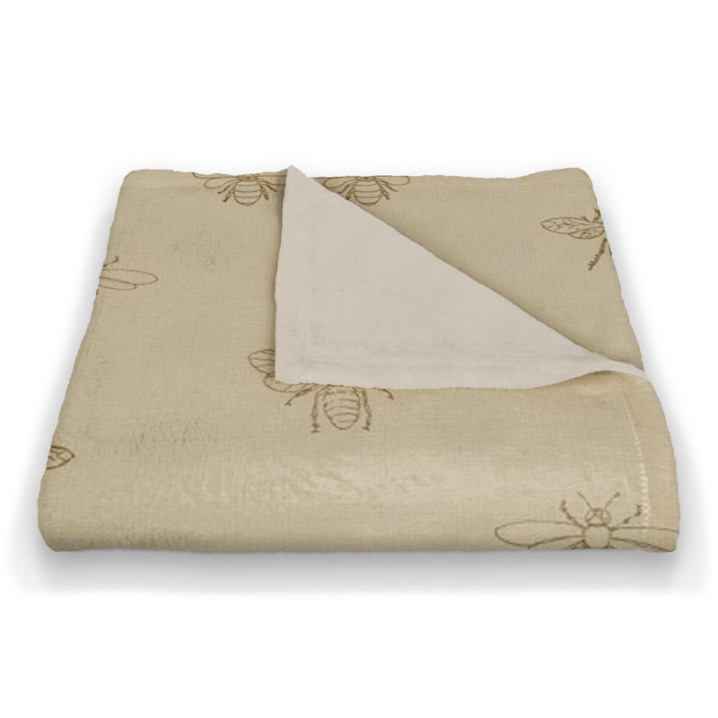 Hand Woven Throw Blanket, Yellow