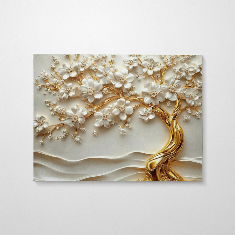 Superbe peinture décorative sur toile, 27,6 po x 39,4 po | 100% toile, cadre 100% bois (épaisseur: 1,2 po) | Parfait pour les amateurs de décoration intérieure et d'art