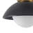 1-Light Ceramic Semi-Flush Mount-2029590608