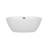 Juno 59'' x 32'' Soaking Acrylic Bathtub-50480665