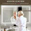 Rectangle Wall Makeup / Shaving Mirror-1347374524