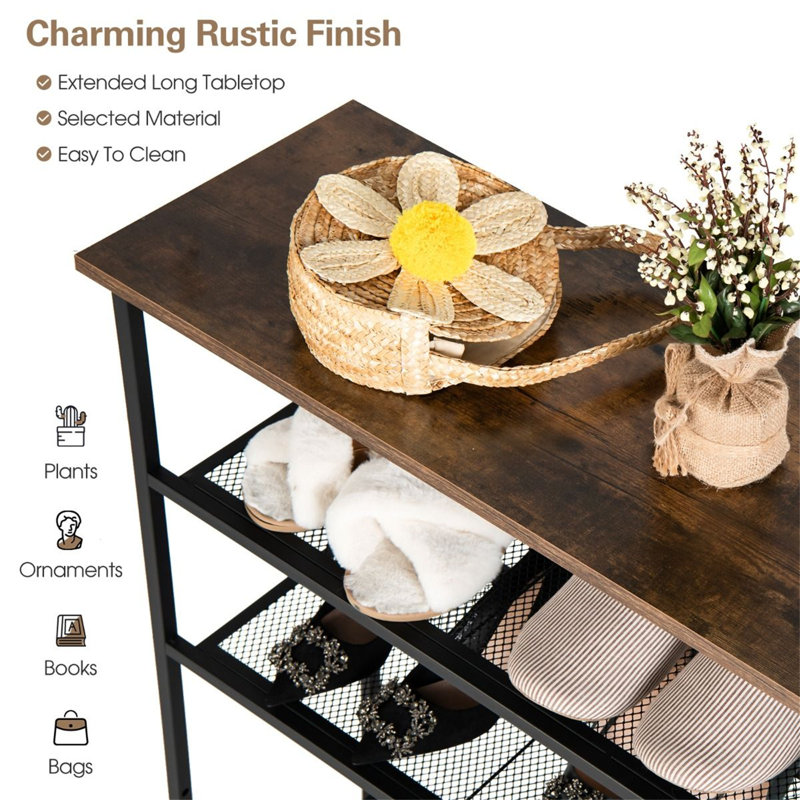12 Pair Shoe Rack
