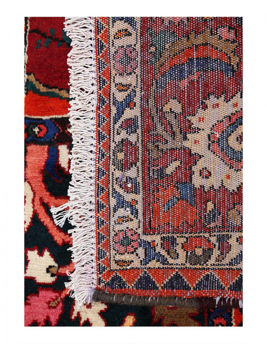 Fine Hand knotted Persian Bakhtiari rug 10'4"X12'9"