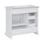 Meuble-lavabo 36 po avec comptoir en céramique, 4 tiroirs et 1 porte à fermeture en douceur-834849344