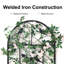 Cadmoin 210cm H x 50cm W Metal Lattice Panel Trellis