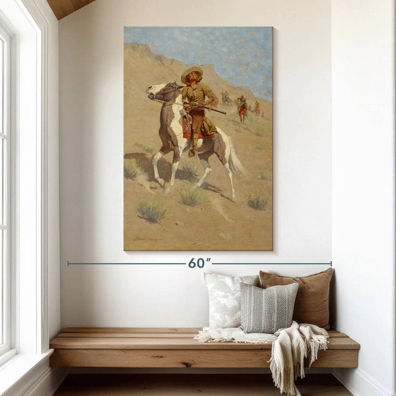 Lelar The Scout, 51" H x 34" W