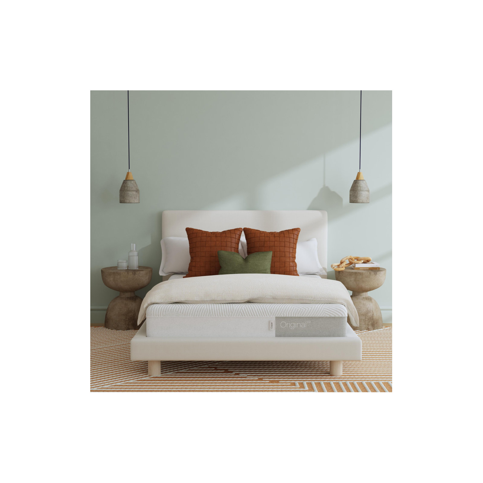 Casper Sleep Original Foam Hybrid 11" Medium Firm Memory Foam Mattress, Queen
