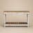 46" Luxe Reclaimed Wood Console Table White Combo-380829233-319167807