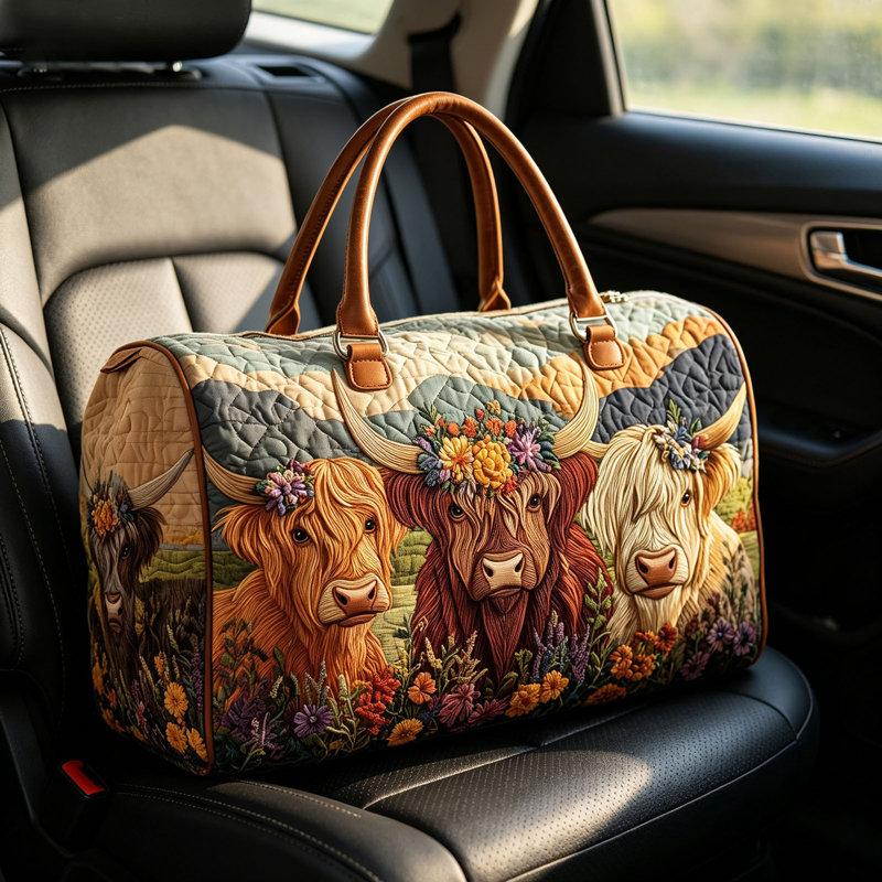 Sac à dos à dos de vache, A