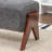 Karsen Upholstered Bench with Solid Wood Leg-928901795